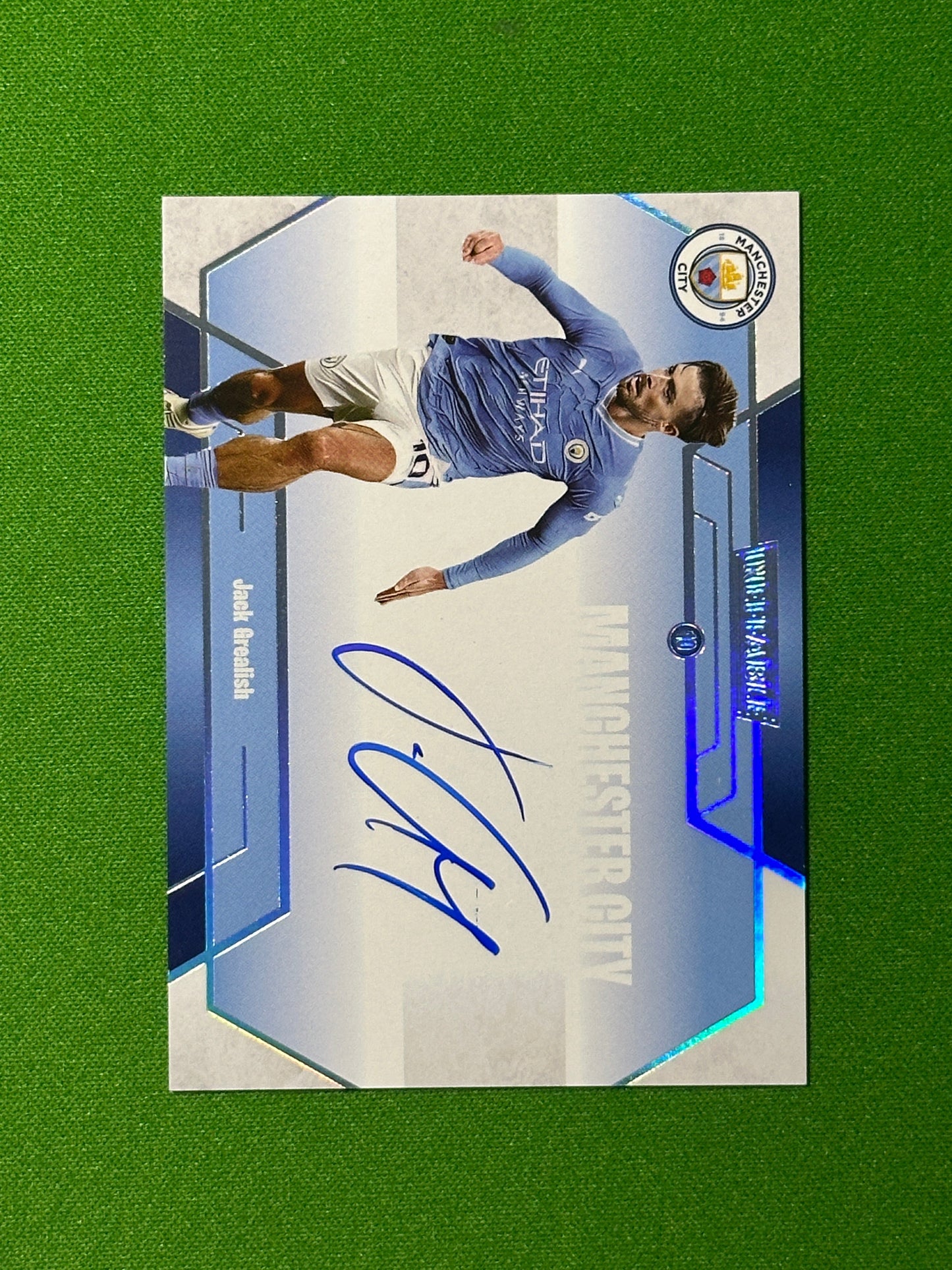 Jack Grealish On-Card Autograph 36/50 - DAKA Manchester City Ineffable 2023-24