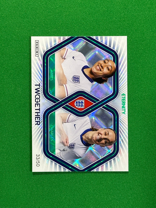 James & Charles Twogether 33/50 - Panini Lionesses Eternity 2025