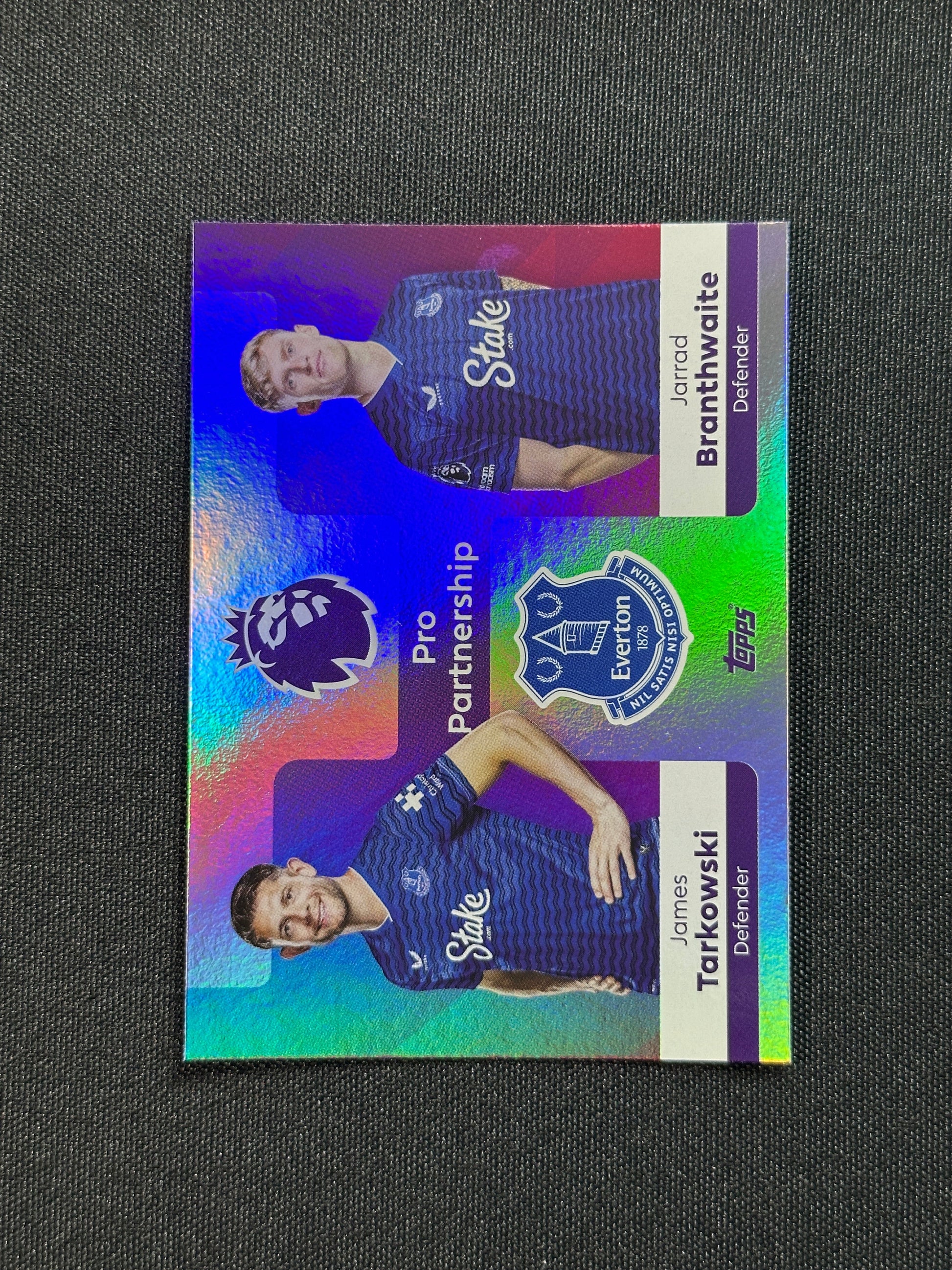 James Tarkowski/Jarrad Branthwaite Everton Pro Partnership - Topps Premier League 2026