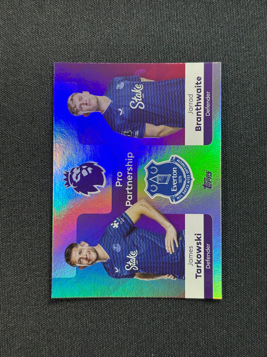 James Tarkowski/Jarrad Branthwaite Everton Pro Partnership - Topps Premier League 2026