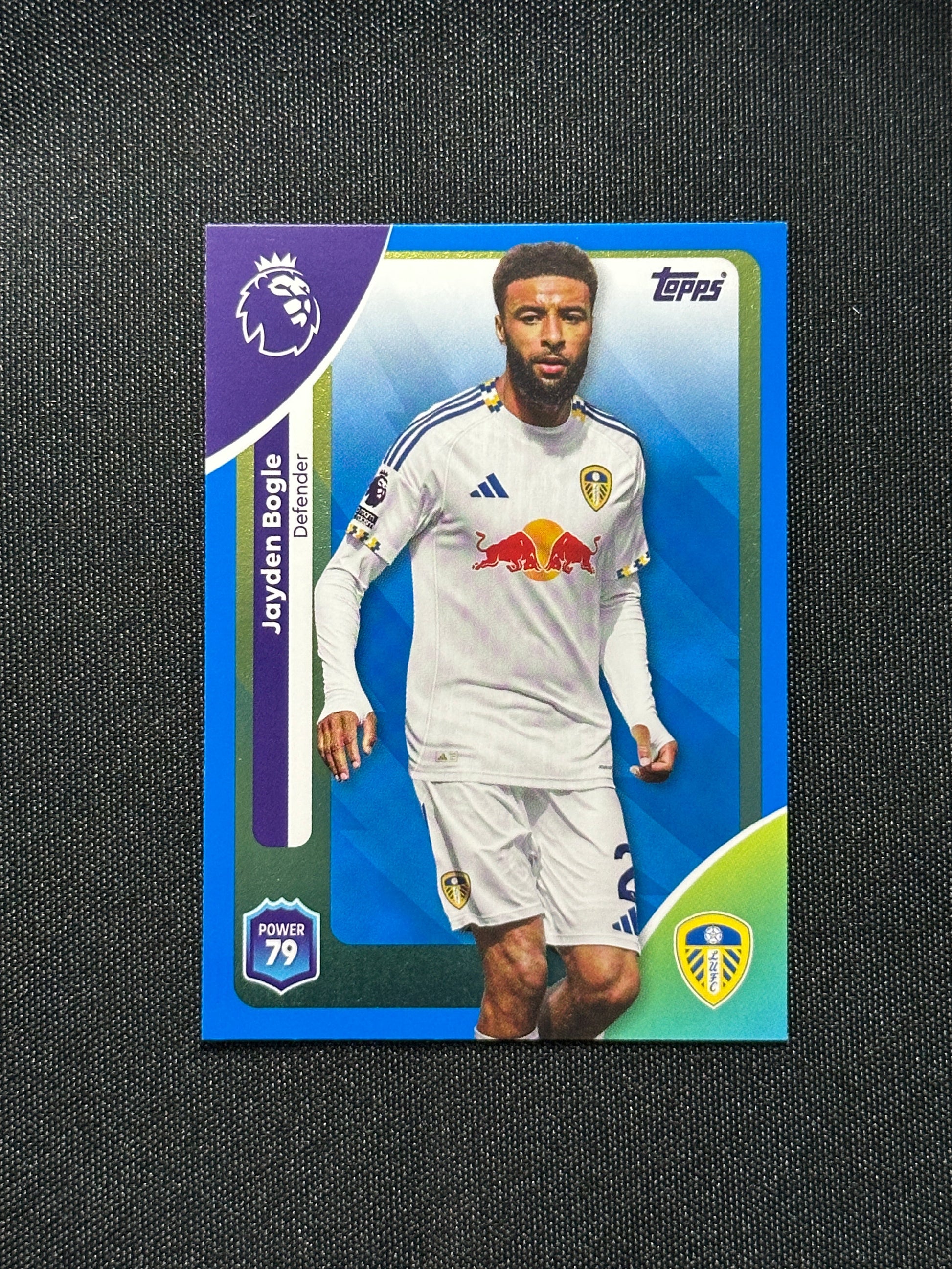 Jayden Bogle Blue Parallel Base - Topps Premier League 2026