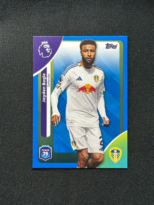 Jayden Bogle Blue Parallel Base - Topps Premier League 2026