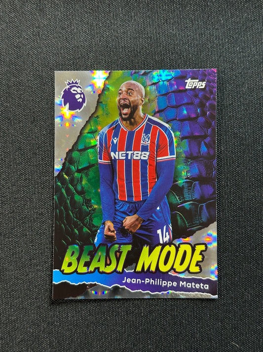 Jean-Philippe Mateta Crystal Palace Beast Mode - Topps Premier League 2026