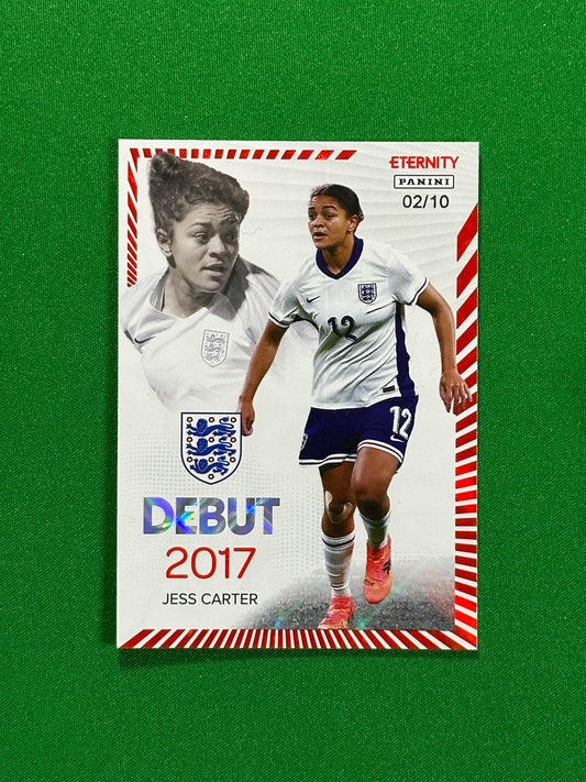 Jess Carter Debut 2/10 - Panini Lionesses Eternity 2025