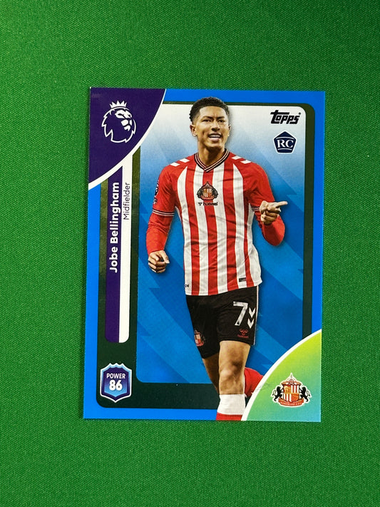 Jobe Bellingham Blue Parallel Base - Topps Premier League 2026