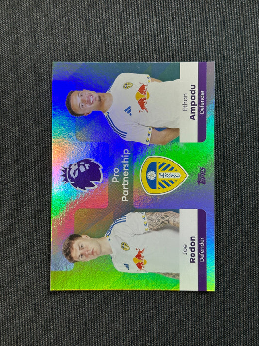 Joe Rodon/Ethan Ampadu Leeds United Pro Partnership - Topps Premier League 2026