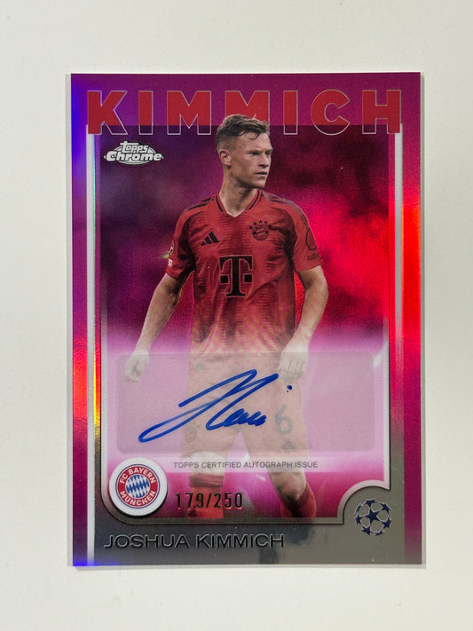 Joshua Kimmich Autograph 179/250 - Topps Chrome 2024/25