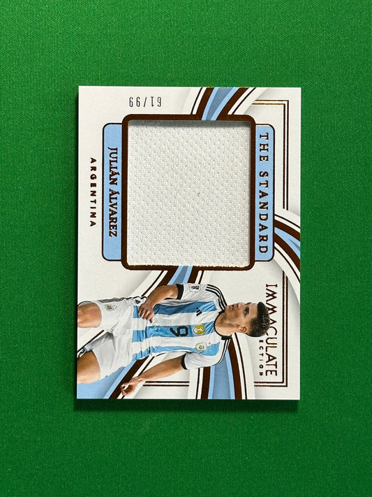 Julian Alvarez Patch 61/99 - Panini Immaculate 2023/24