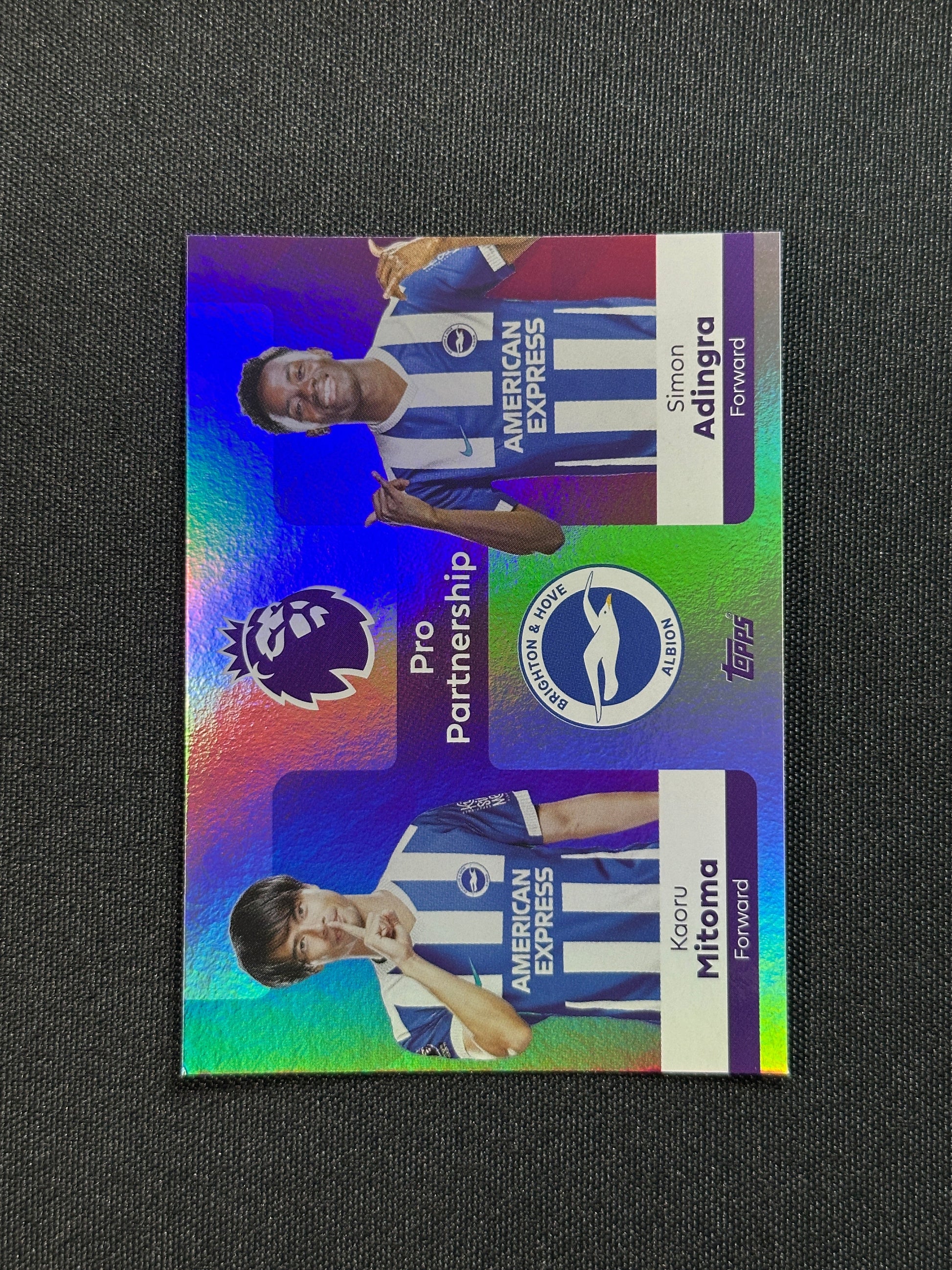 Kaoru Mitoma/Simon Adingra  Brighton Pro Partnership - Topps Premier League 2026