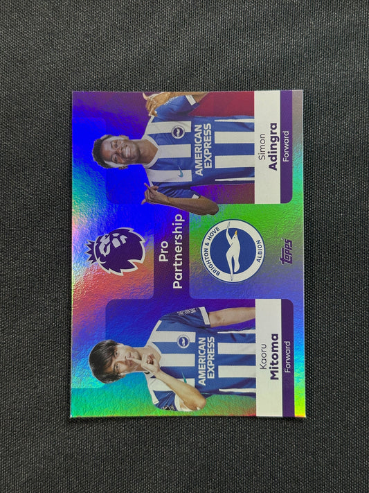 Kaoru Mitoma/Simon Adingra  Brighton Pro Partnership - Topps Premier League 2026