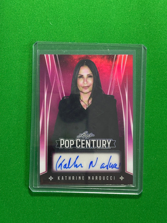 Katherine Narducci Autograph 15/15 - Leaf Pop Century 2025