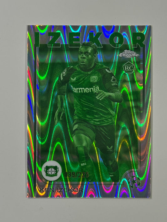 Ken Izekor Numbered Parallel 39/225 - Topps Chrome 2024/25