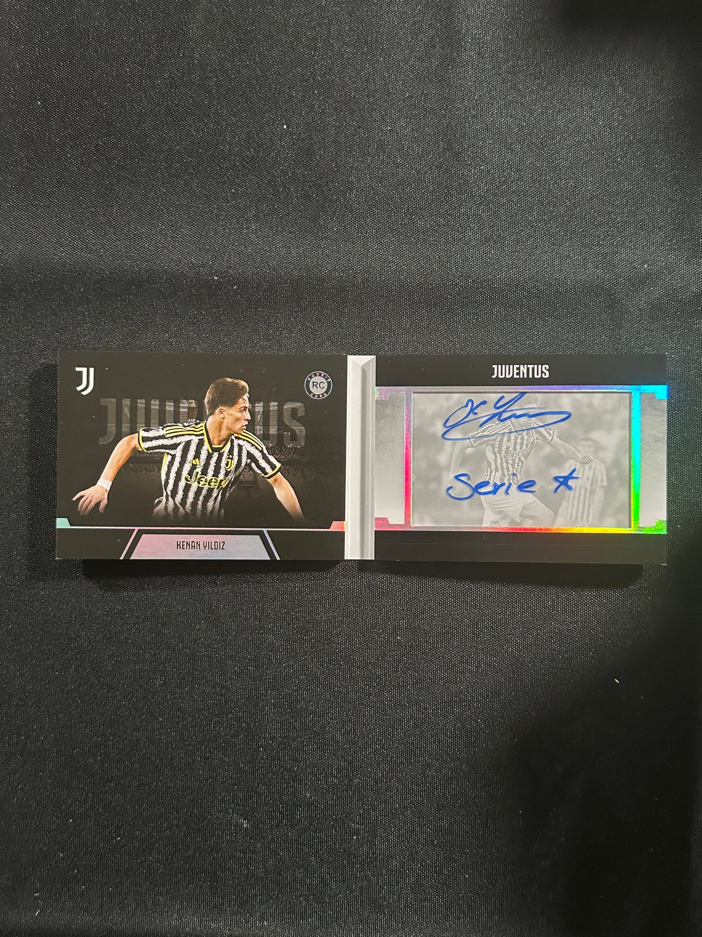 Kenan Yildiz Autograph Booklet 14/50 - DAKA Juventus 2023/24