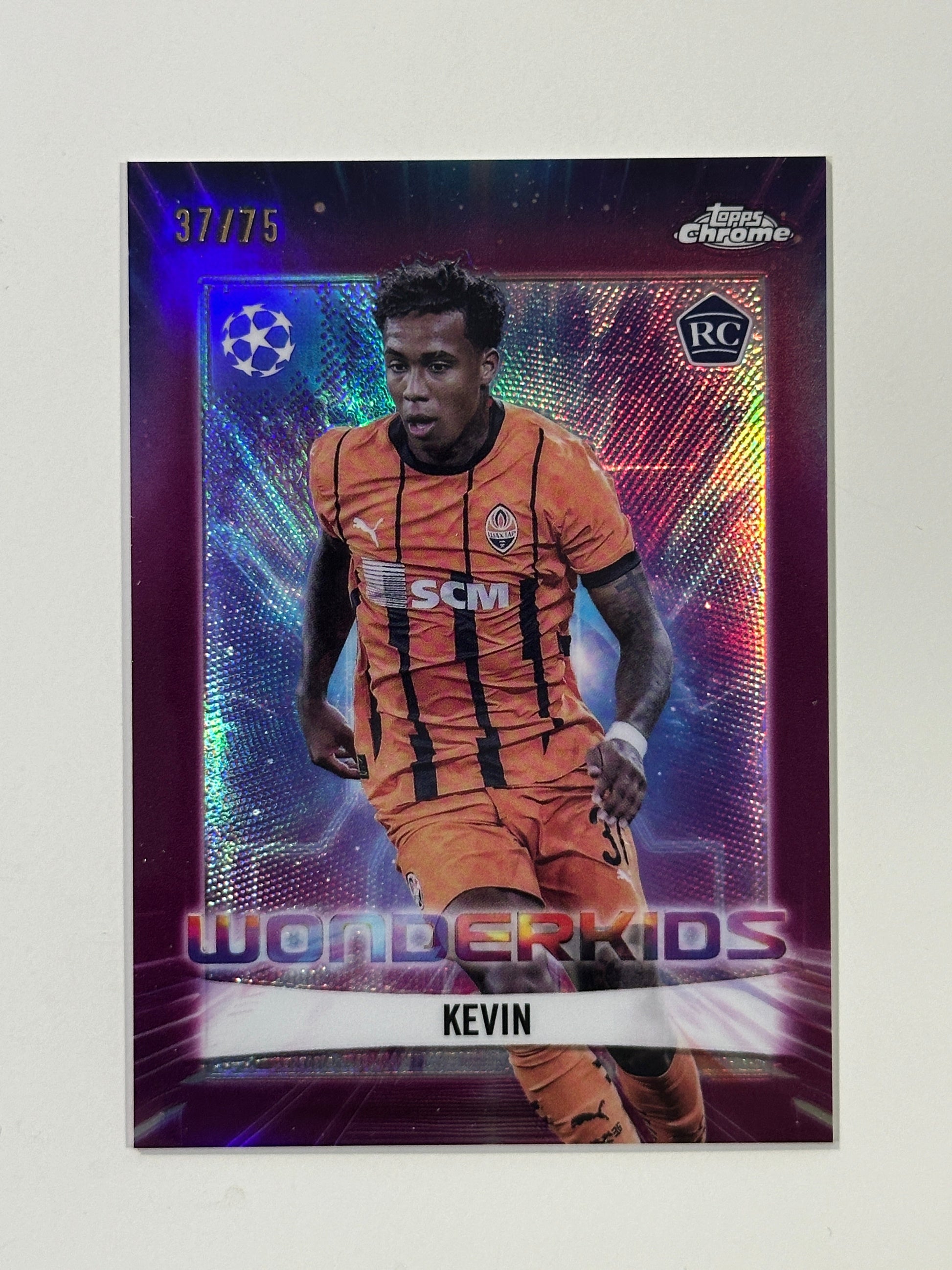 Kevin Numbered Parallel 37/75 - Topps Chrome 2024/25
