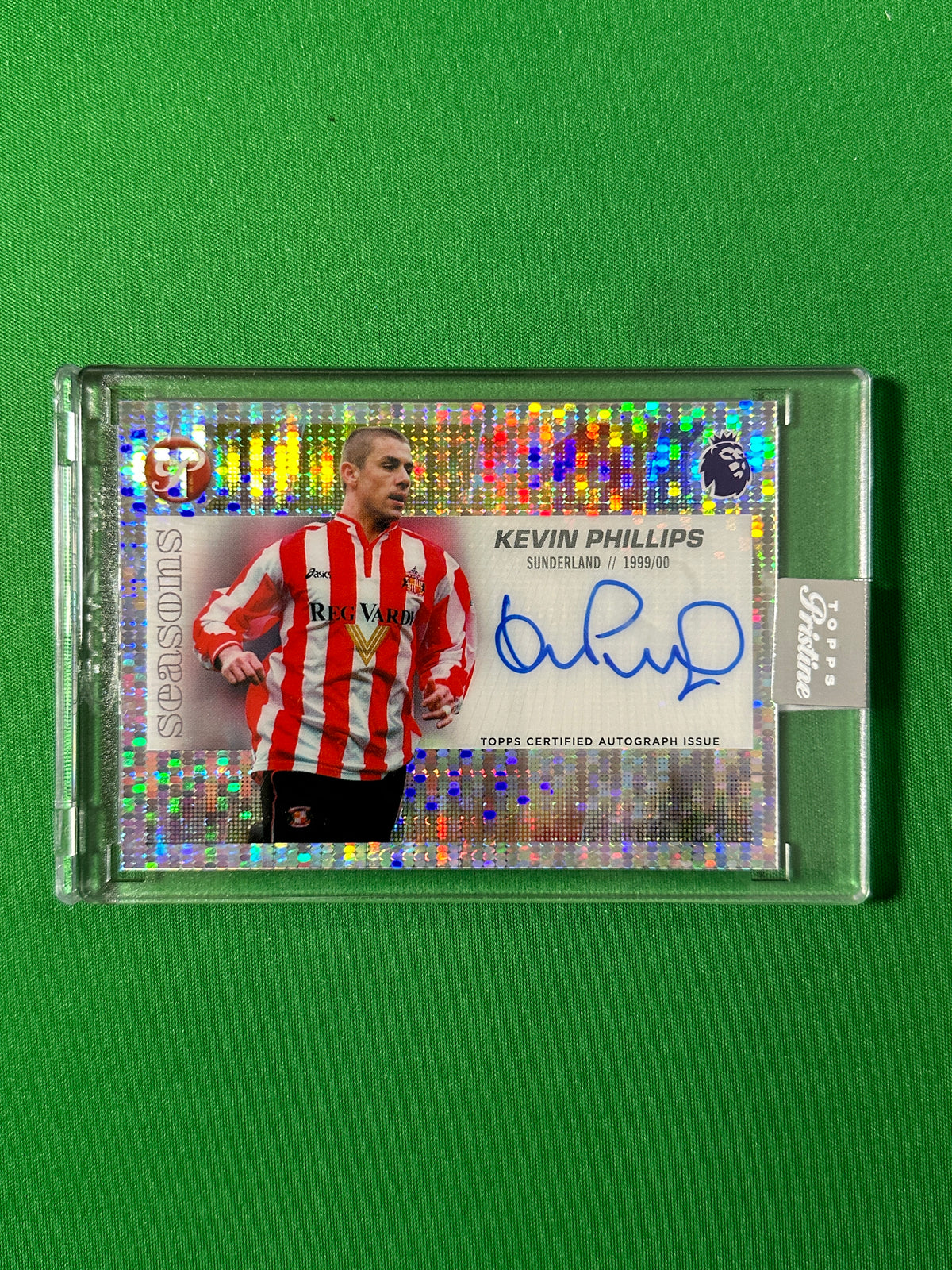 Kevin Phillips Autograph Sunderland Topps PL Pristine 2025/26 football card