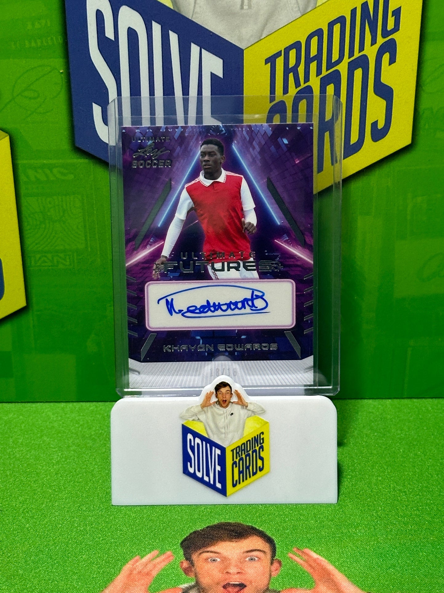 Khayon-Edwards-Autograph-18-18--Leaf-Ultimate-Soccer-2022