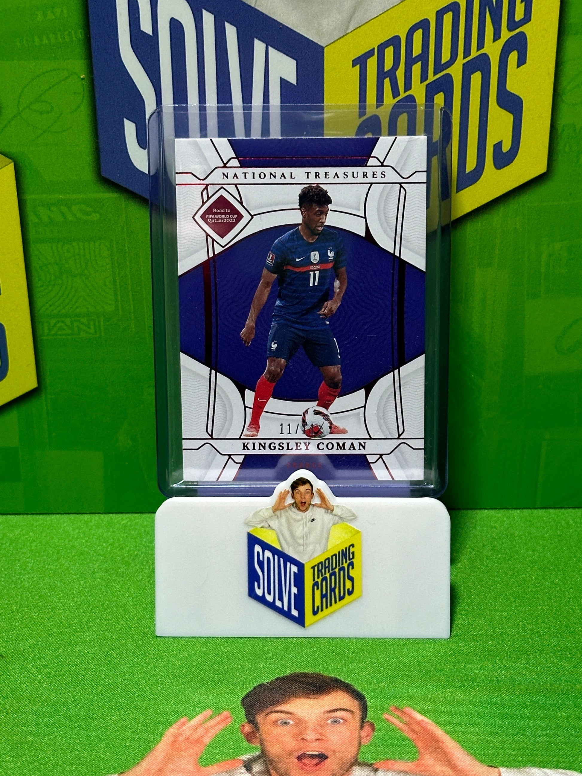 Kingsley Coman 11/11 - France - Panini National Treasures 2022 Main