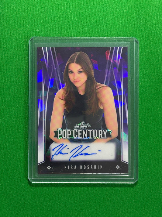 Kira Kosarin Autograph 3/6 - Leaf Pop Century 2025