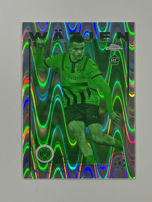 Kjell Watjen Numbered Parallel 2/225 - Topps Chrome 2024/25