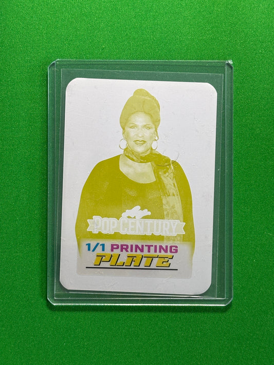 Lainie Kazan Printing Plate 1/1 Yellow - Leaf Pop Century 2025