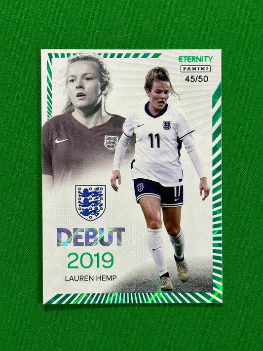 Lauren Hemp Debut 45/50 - Panini Lionesses Eternity 2025