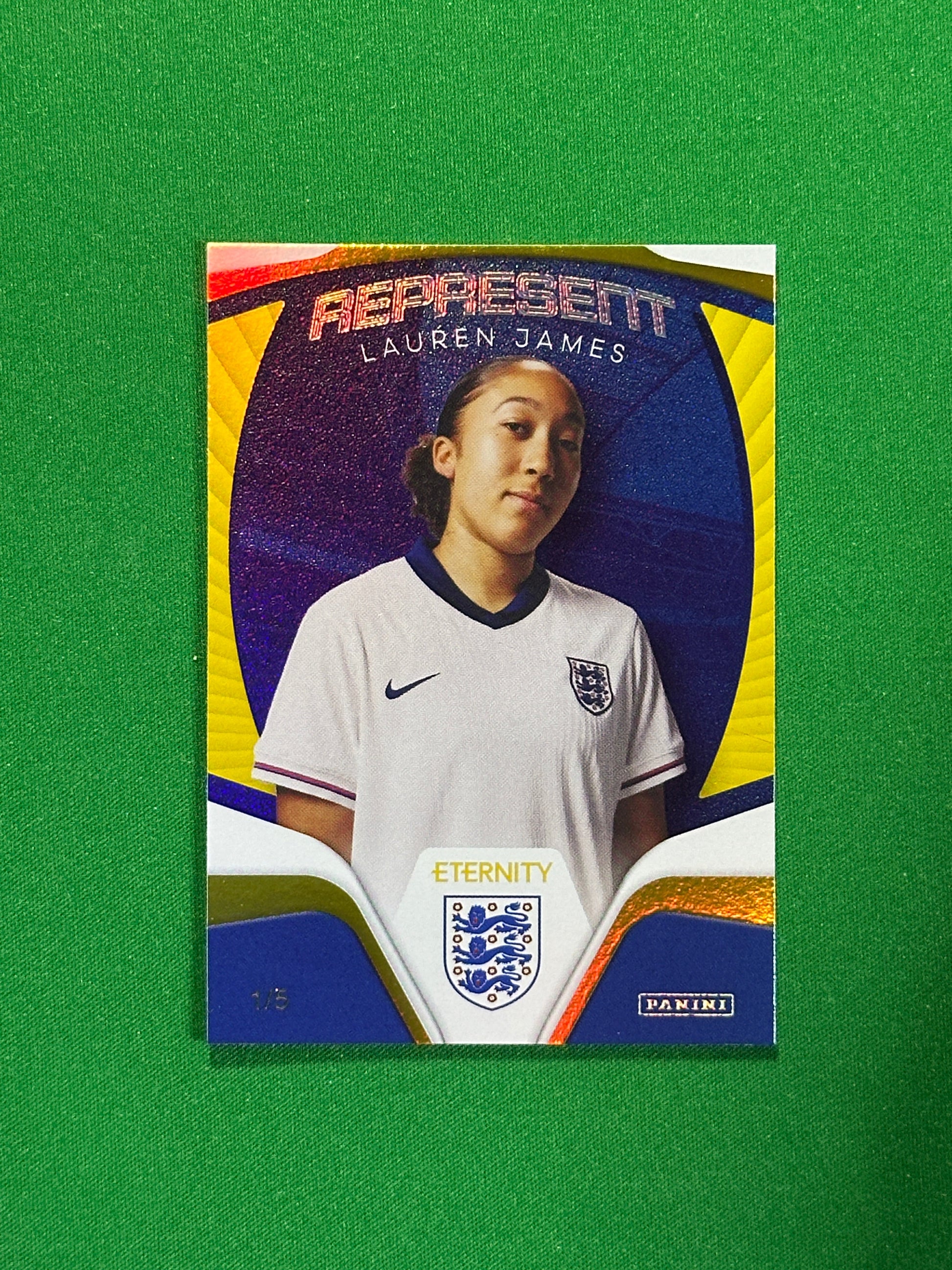 Lauren James Represent 1/5 - Panini Lionesses Eternity 2025