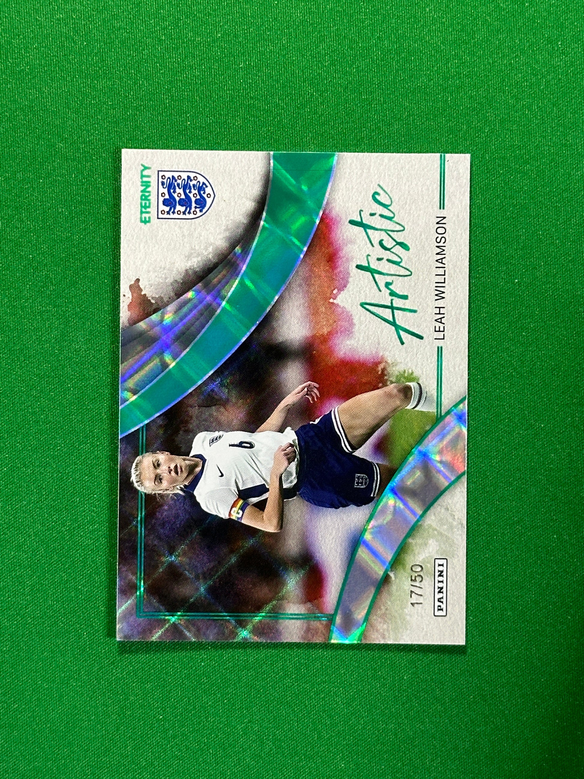 Leah Williamson Artistic 17/50 - Panini Lionesses Eternity 2025