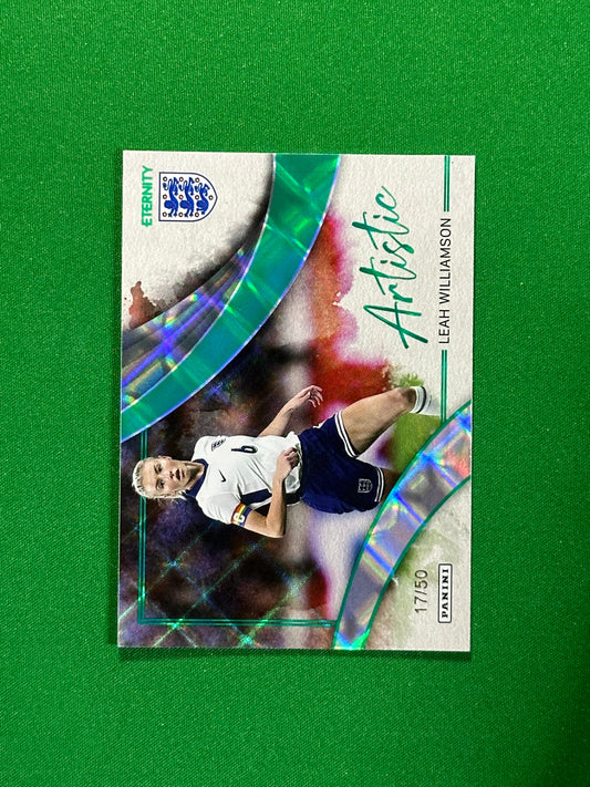 Leah Williamson Artistic 17/50 - Panini Lionesses Eternity 2025