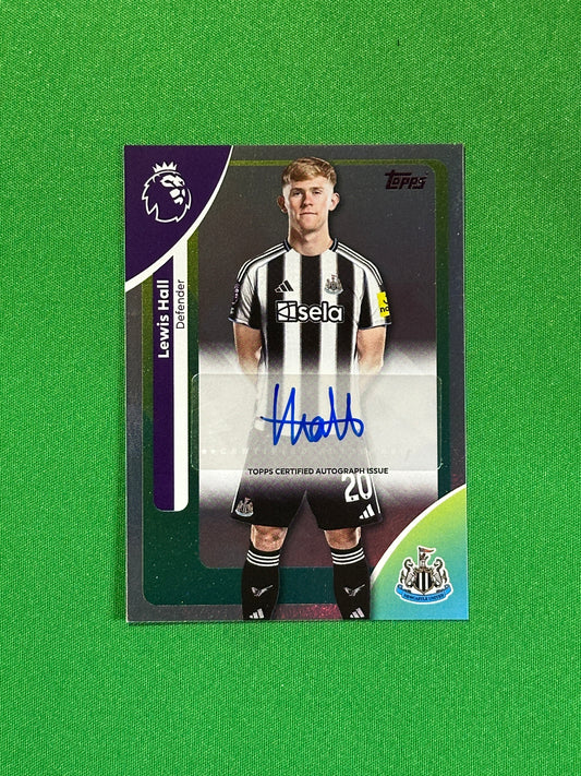 Lewis Hall Autograph - Topps Premier League 2026