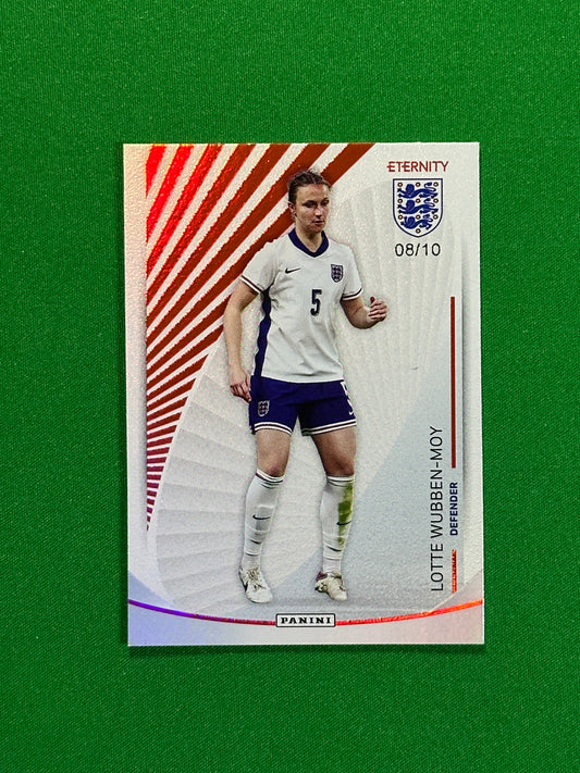 Lotte Wubben-Moy Numbered Parallel 8/10 - Panini Lionesses Eternity 2025