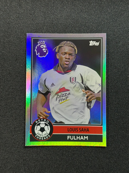 Louis Saha Fulham Retro Threads - Topps Premier League 2026