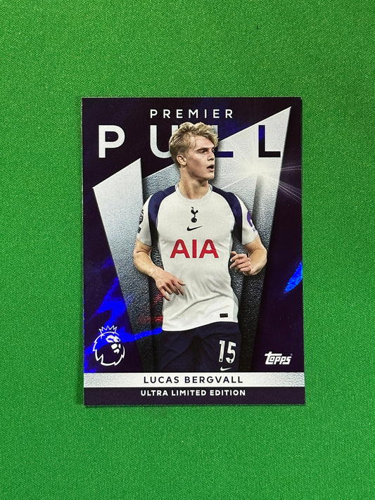 Lucas Bergvall Premier Pull - Topps Premier League 2026