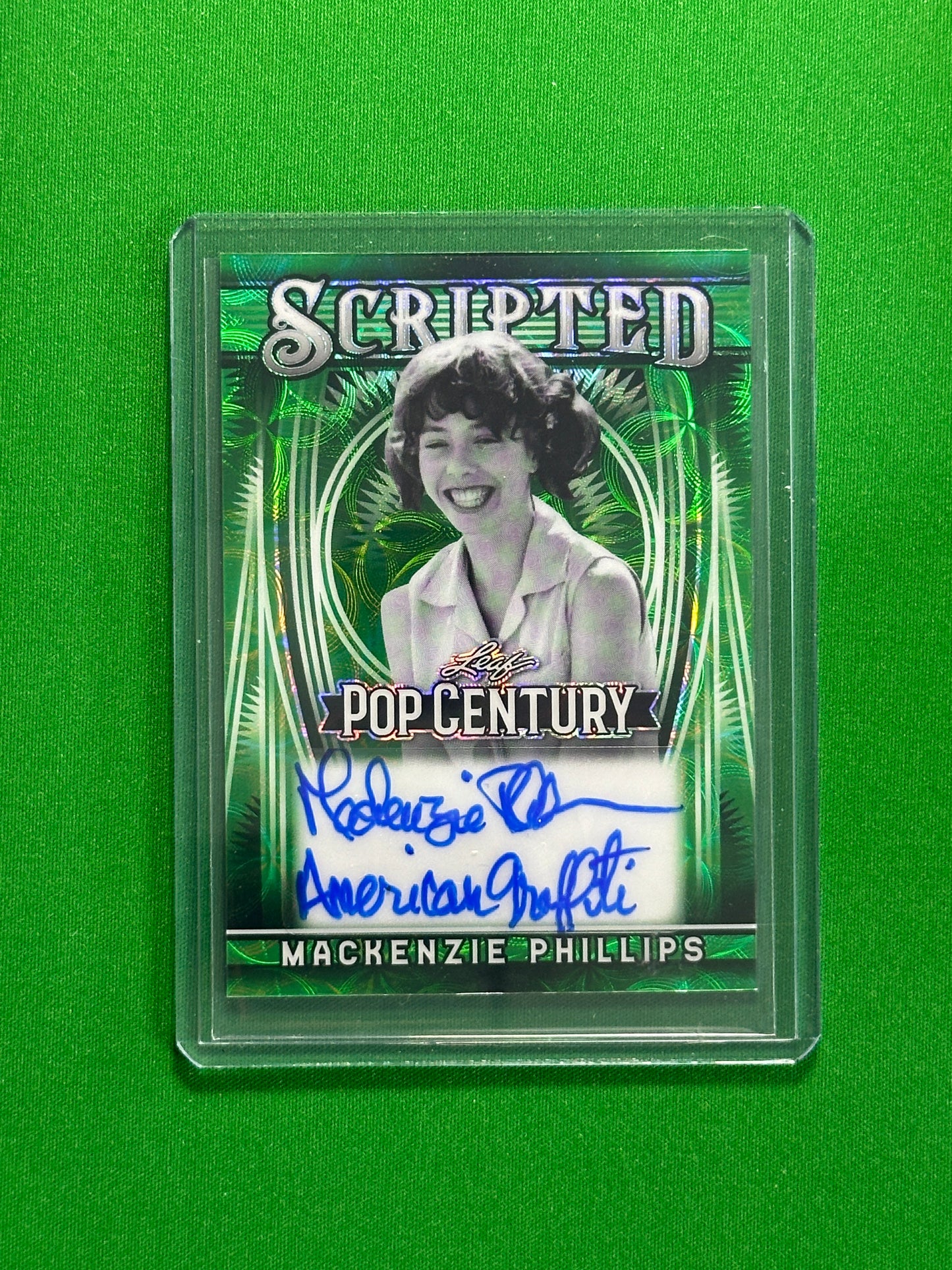 Mackenzie Phillips Autograph 1/1 - Leaf Pop Century 2025