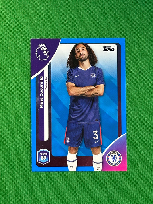 Marc Cucurella Blue Parallel Base - Topps Premier League 2026