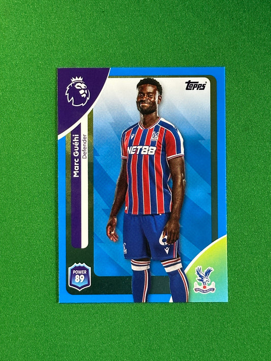 Marc Guehi Blue Parallel Base - Topps Premier League 2026