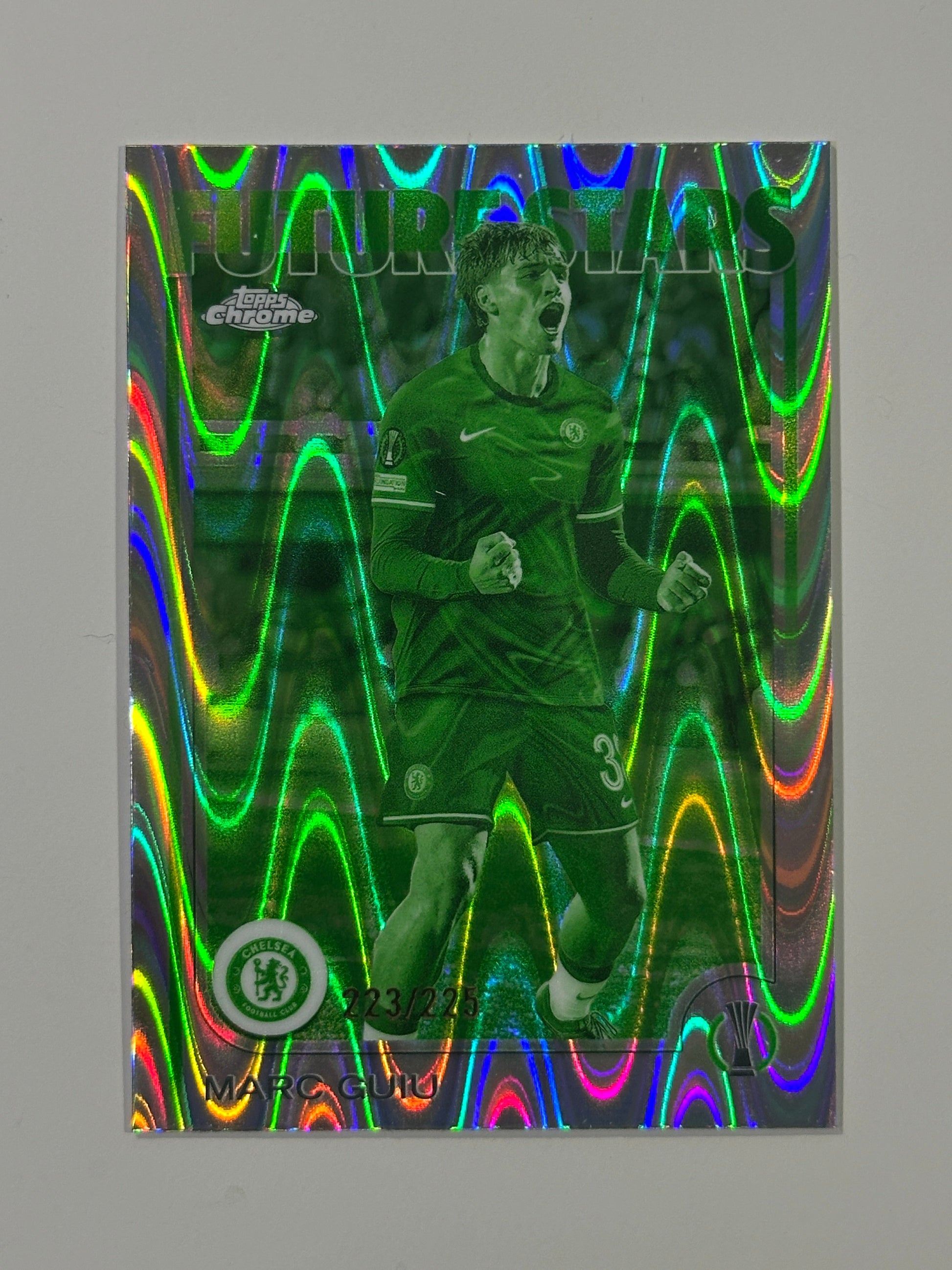 Marc Guiu Numbered Parallel 223/225 - Topps Chrome 2024/25