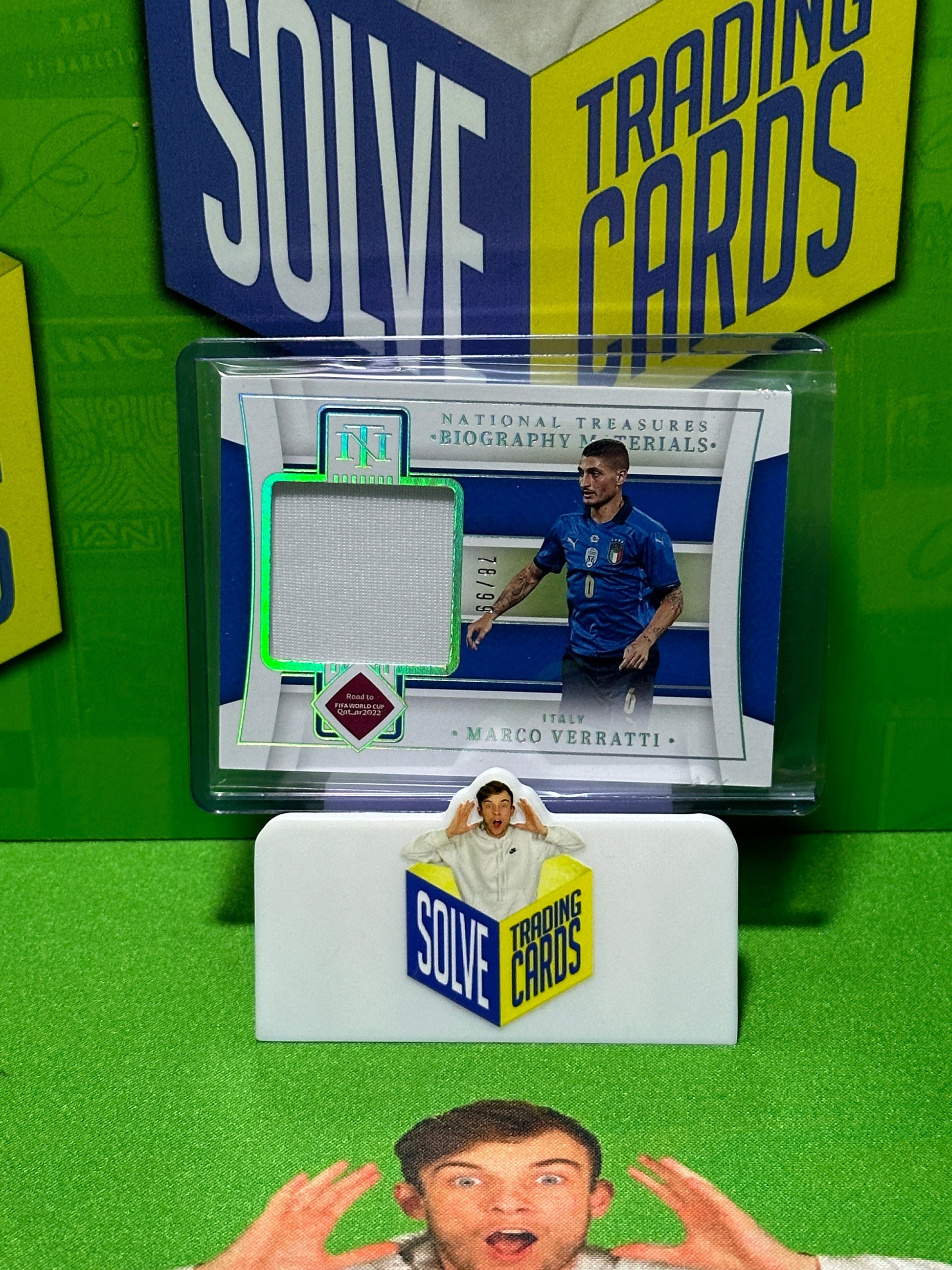 Marco Veratti 78/99 - Italy - Panini National Treasures 2022 Main