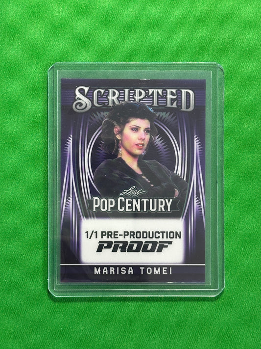 Marisa Tumei Pre-Production Proof 1/1 - Leaf Pop Century 2025