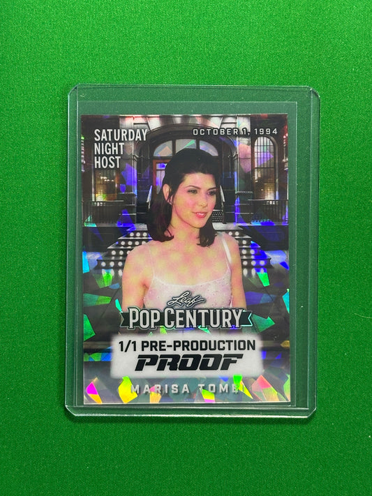 Marisa Tumei Scripted Pre-Production Proof 1/1 - Leaf Pop Century 2025