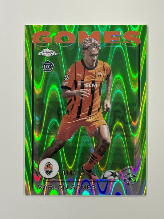 Marlon Gomes Numbered Parallel 48/125 - Topps Chrome 2024/25