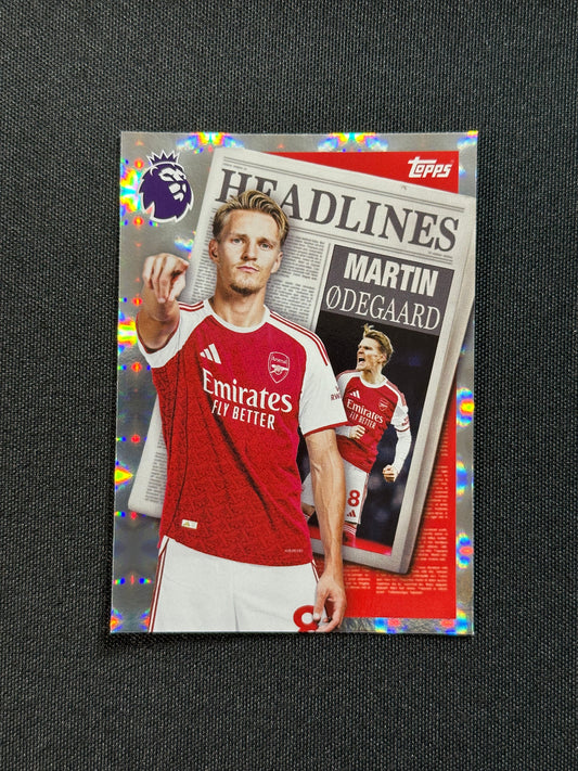 Martin Ødegaard Arsenal Headlines - Topps Premier League 2026