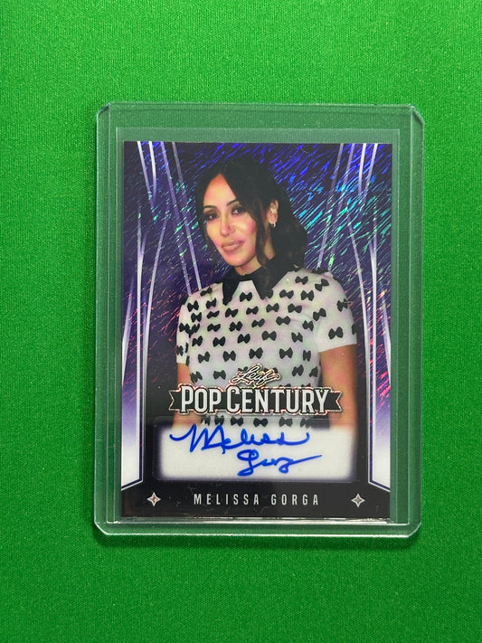 Melissa Gorga Autograph 3/4 - Leaf Pop Century 2025