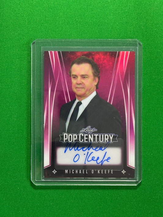 Michael O'Keefe Autograph 7/10 - Leaf Pop Century 2025