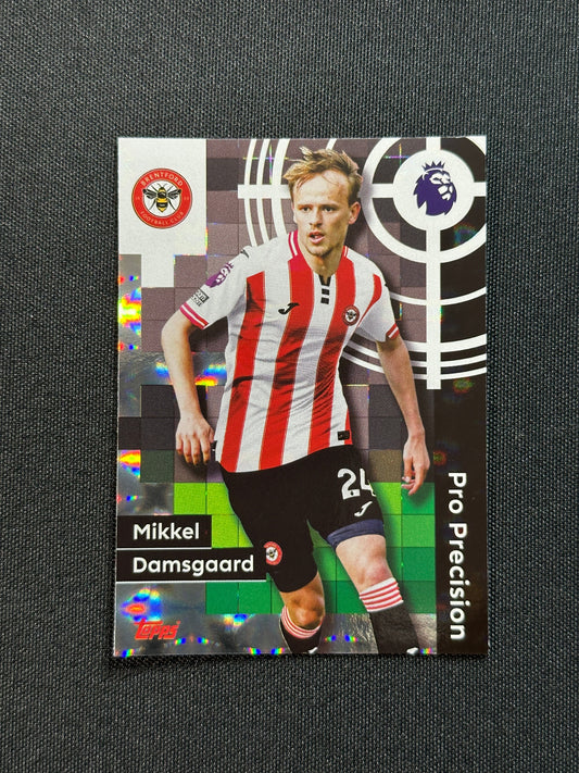 Mikkel Damsgaard Brentford Pro Precision - Topps Premier League 2026