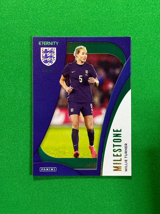 Millie Turner Milestone 44/50 - Panini Lionesses Eternity 2025