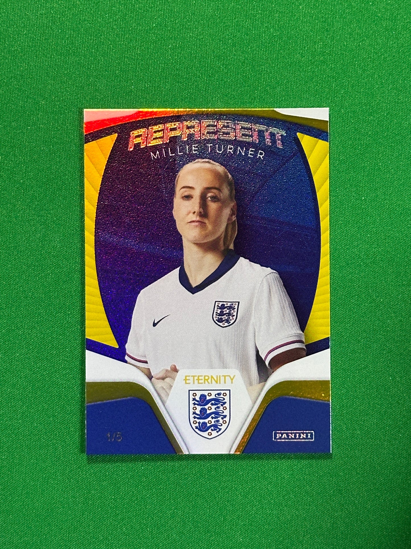 Millie Turner Represent 1/5 - Panini Lionesses Eternity 2025