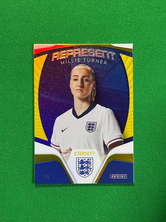 Millie Turner Represent 1/5 - Panini Lionesses Eternity 2025