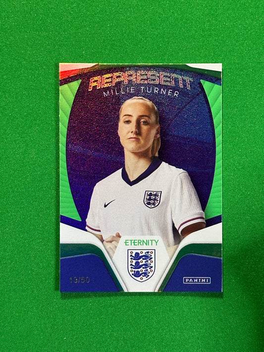 Millie Turner Represent 13/50 - Panini Lionesses Eternity 2025