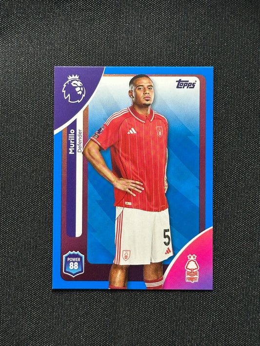 Murillo Blue Parallel Base - Topps Premier League 2026