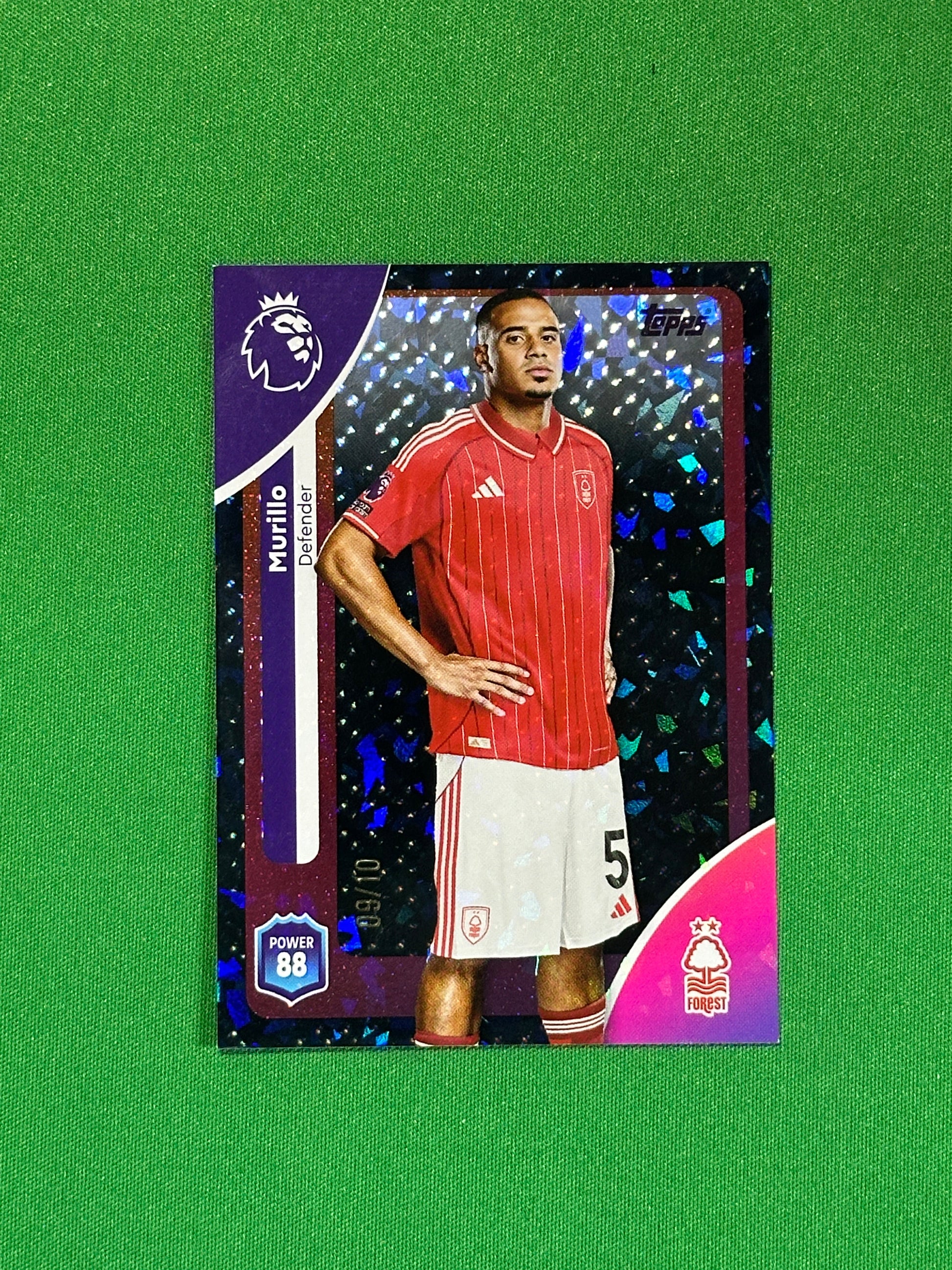 Murillo Numbered Parallel 09/10 - Topps Premier League 2026